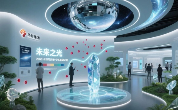 華能環(huán)?？萍颊箯d里能摸到風(fēng)、看到魚，還能穿越到 2050